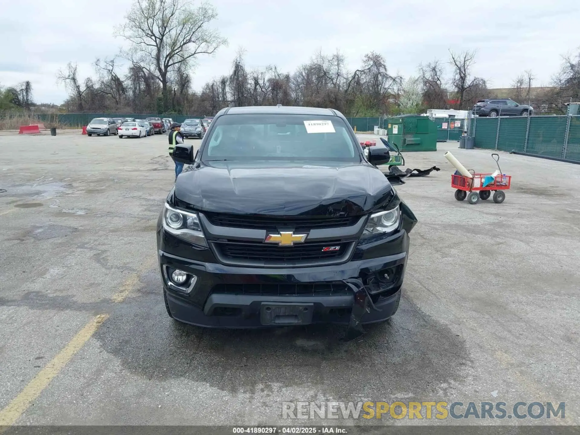 12 Фотография поврежденного автомобиля 1GCHTDEN8L1244242 CHEVROLET COLORADO 2020