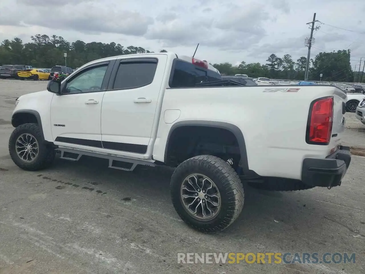 2 Фотография поврежденного автомобиля 1GCPTEE13L1154592 CHEVROLET COLORADO 2020