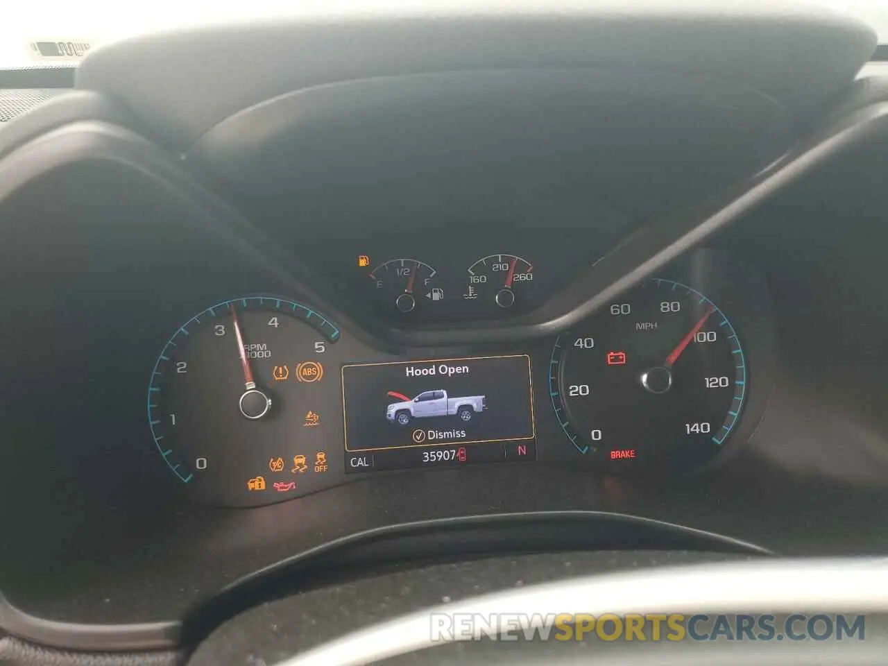 9 Фотография поврежденного автомобиля 1GCPTEE13L1154592 CHEVROLET COLORADO 2020