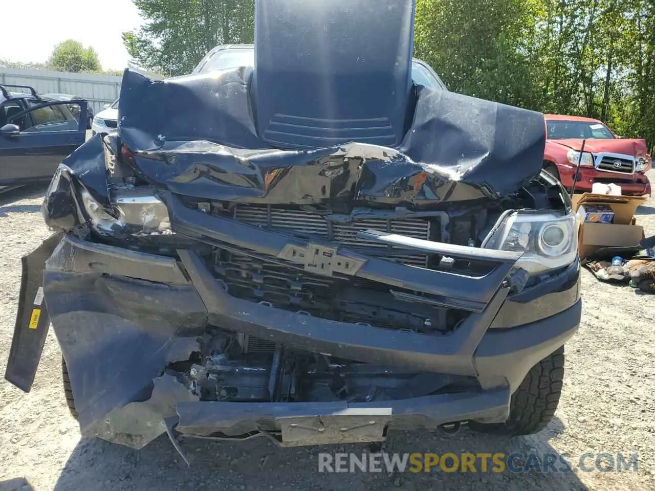 5 Фотография поврежденного автомобиля 1GCPTEE15L1116748 CHEVROLET COLORADO 2020