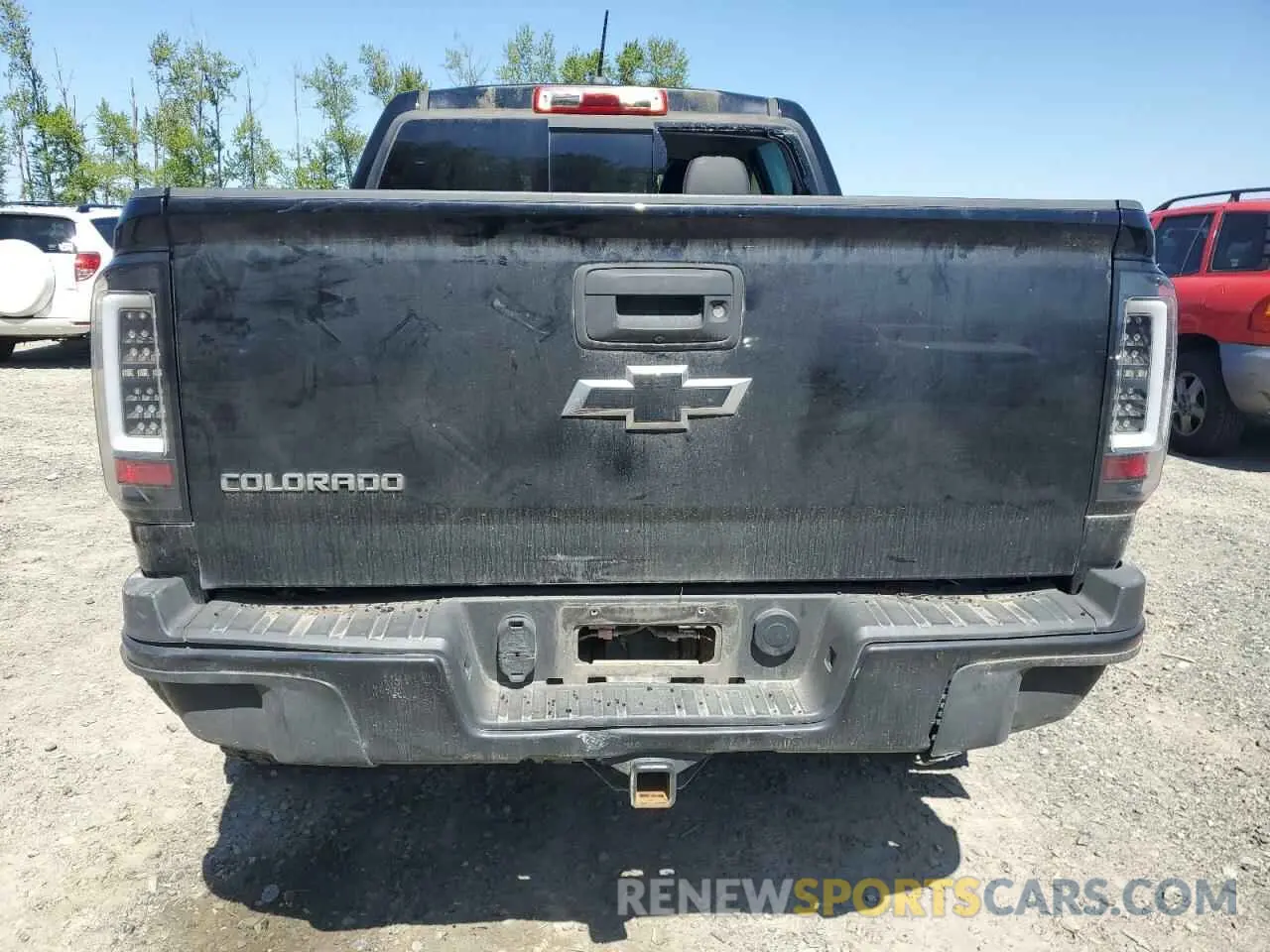 6 Фотография поврежденного автомобиля 1GCPTEE15L1116748 CHEVROLET COLORADO 2020
