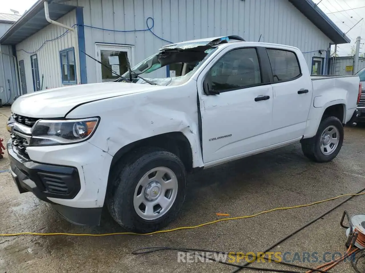 1 Фотография поврежденного автомобиля 1GCGSBEA3M1273469 CHEVROLET COLORADO 2021