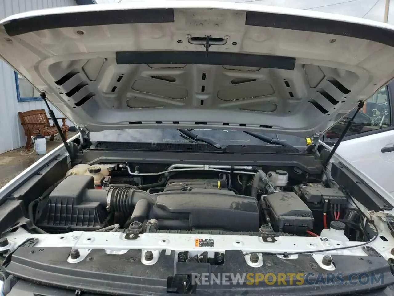 11 Фотография поврежденного автомобиля 1GCGSBEA3M1273469 CHEVROLET COLORADO 2021