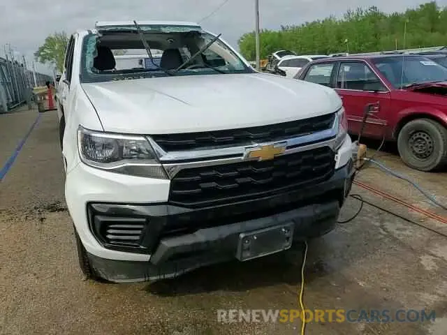 13 Фотография поврежденного автомобиля 1GCGSBEA3M1273469 CHEVROLET COLORADO 2021