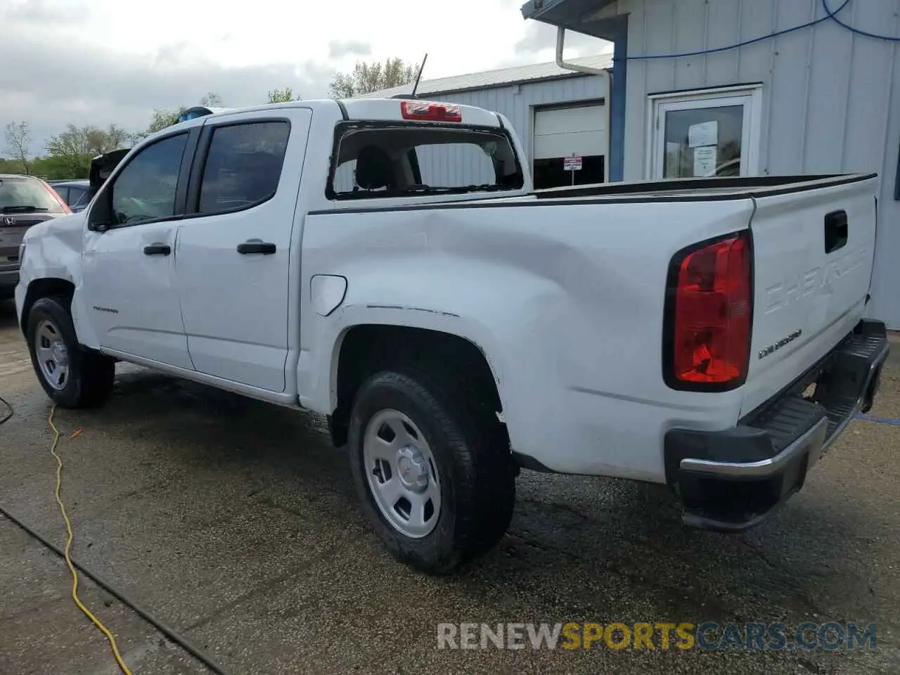 2 Фотография поврежденного автомобиля 1GCGSBEA3M1273469 CHEVROLET COLORADO 2021