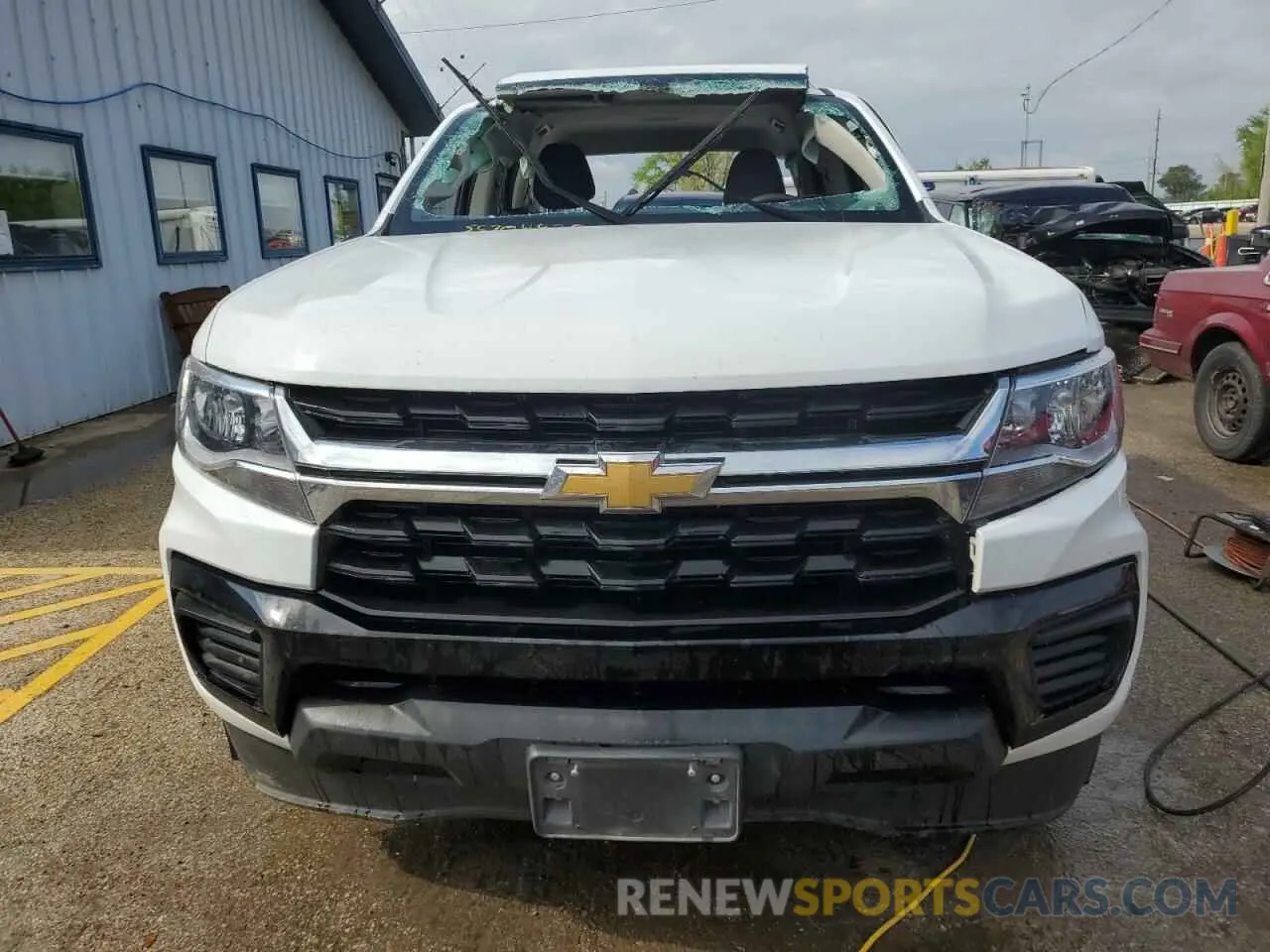 5 Фотография поврежденного автомобиля 1GCGSBEA3M1273469 CHEVROLET COLORADO 2021