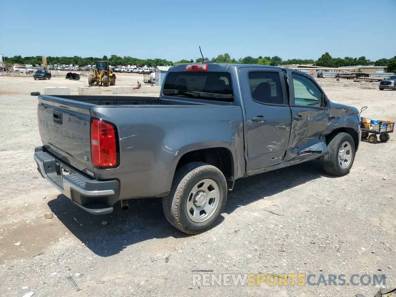3 Photograph of a damaged car 1GCGSBEA4M1107459 CHEVROLET COLORADO 2021