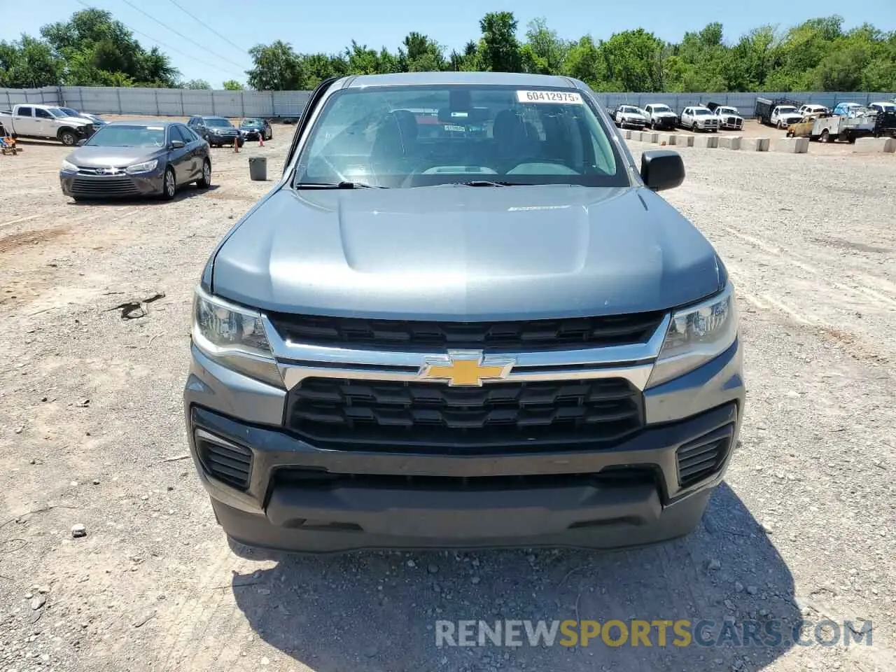 5 Photograph of a damaged car 1GCGSBEA4M1107459 CHEVROLET COLORADO 2021