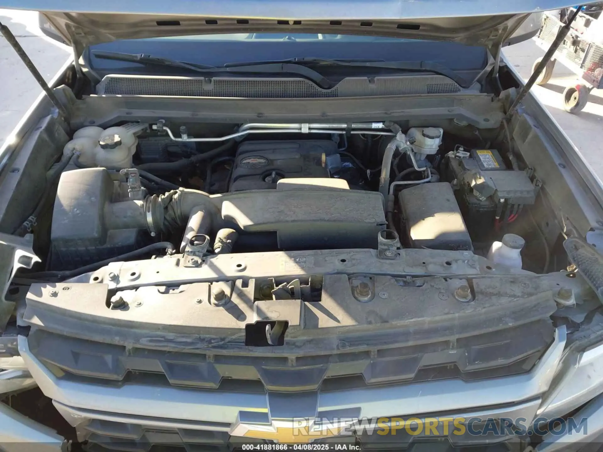 10 Photograph of a damaged car 1GCGSBEA4M1109275 CHEVROLET COLORADO 2021