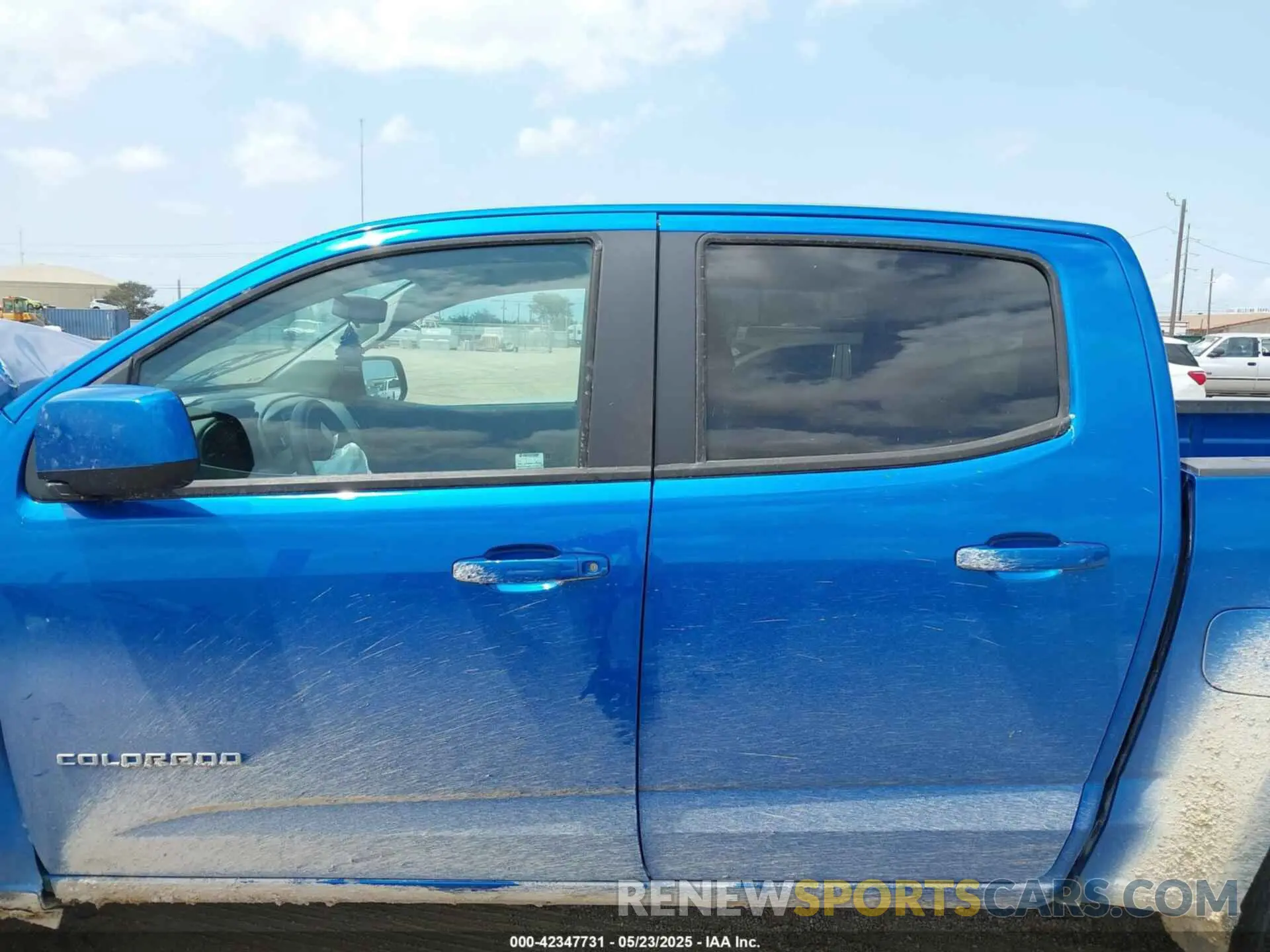 14 Photograph of a damaged car 1GCGSBEA4M1193596 CHEVROLET COLORADO 2021