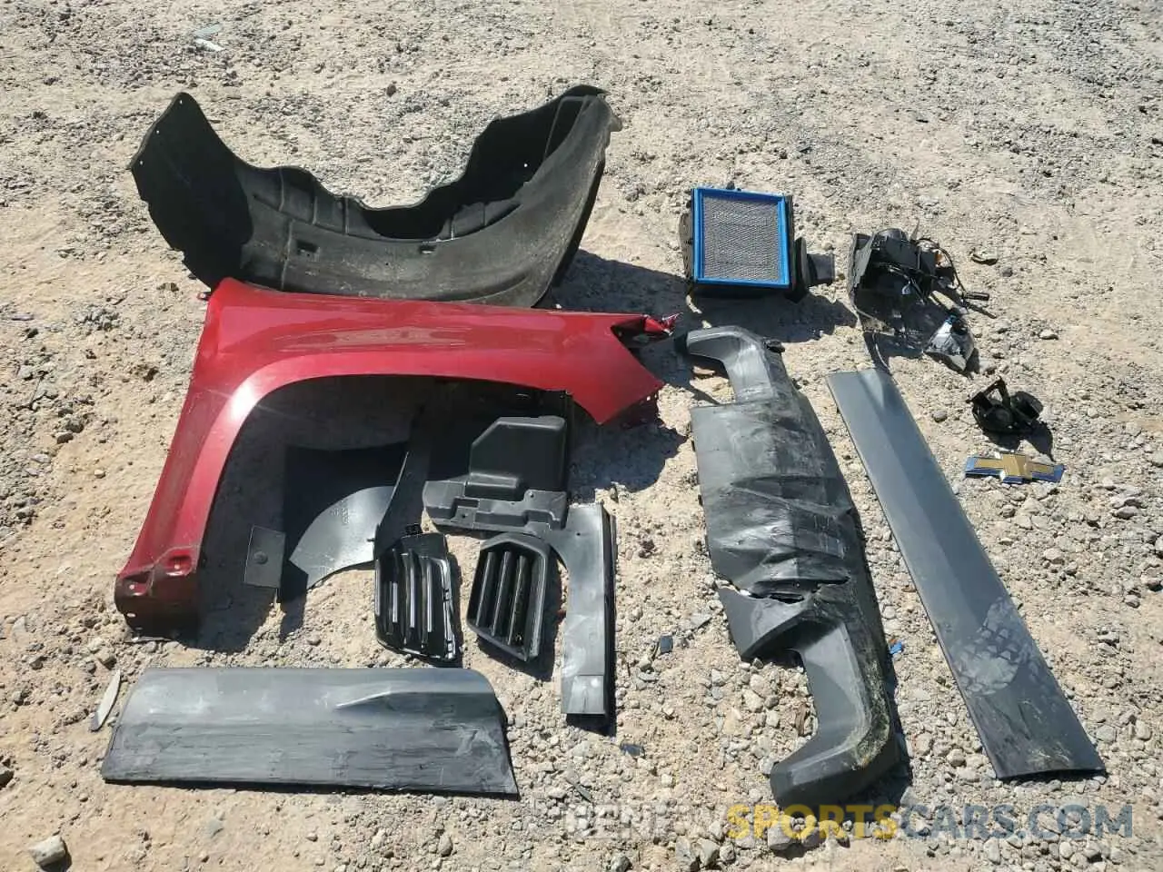 12 Photograph of a damaged car 1GCGSBEA5M1108653 CHEVROLET COLORADO 2021