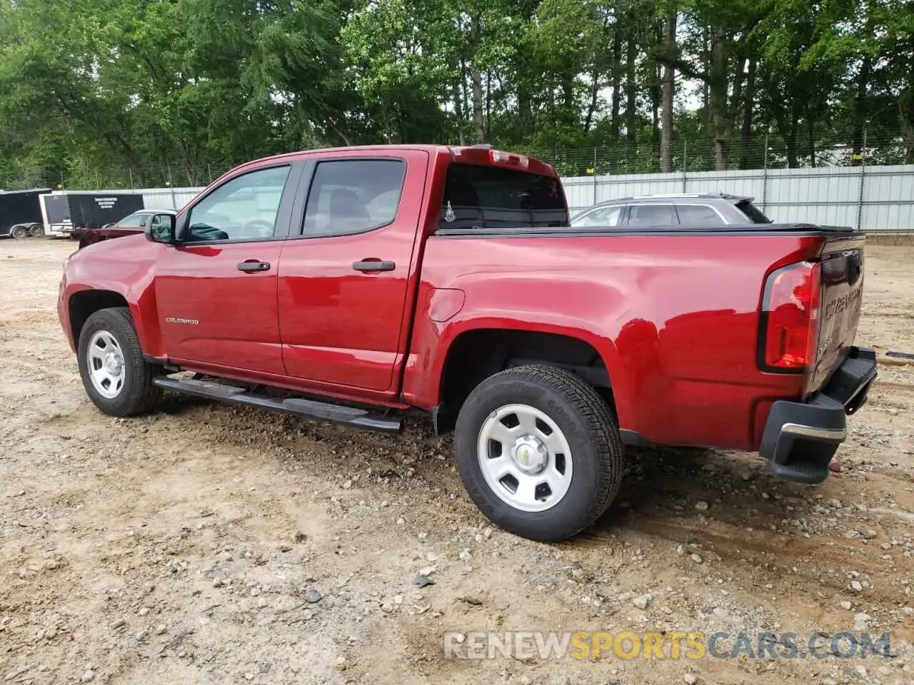 2 Фотография поврежденного автомобиля 1GCGSBEA9M1293385 CHEVROLET COLORADO 2021