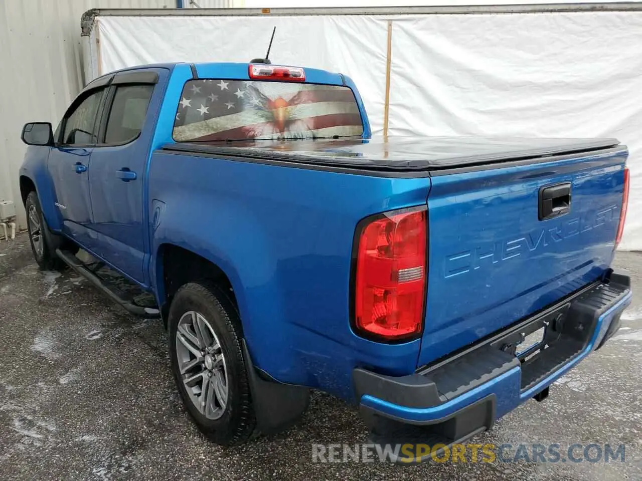 2 Photograph of a damaged car 1GCGSBEN2M1187105 CHEVROLET COLORADO 2021