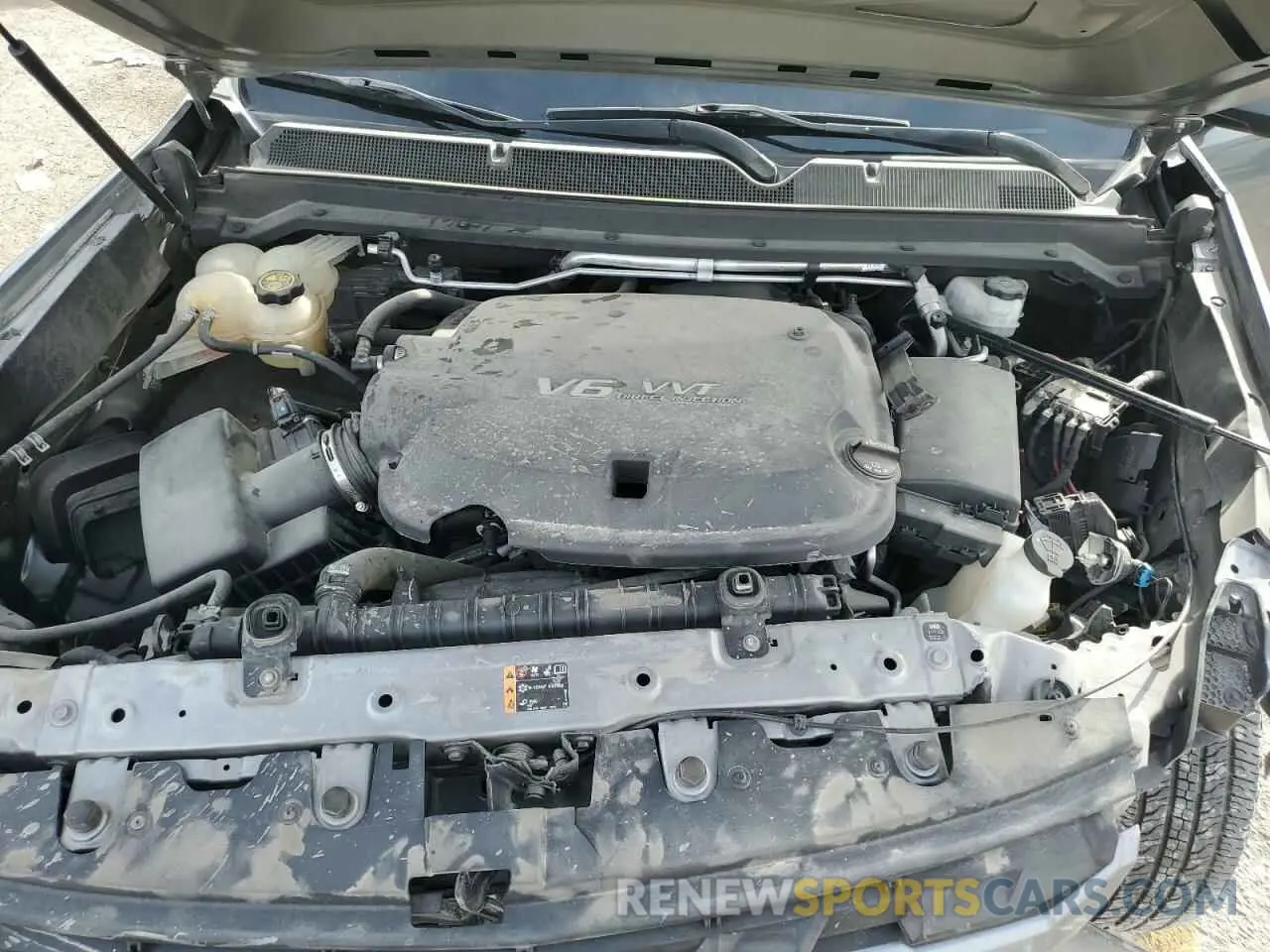 11 Фотография поврежденного автомобиля 1GCGSBEN5M1130655 CHEVROLET COLORADO 2021