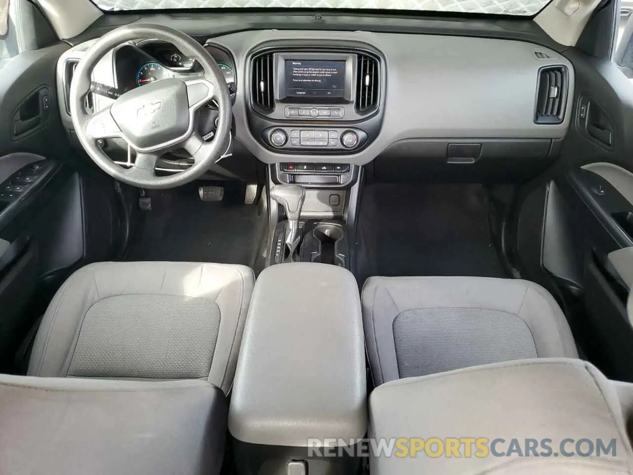 8 Фотография поврежденного автомобиля 1GCGSBEN5M1130655 CHEVROLET COLORADO 2021