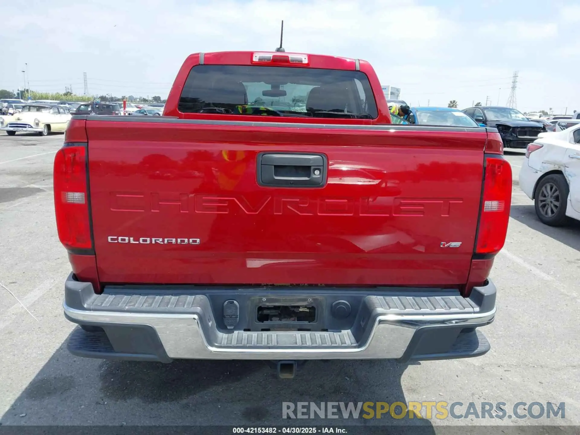 15 Photograph of a damaged car 1GCGSBEN8M1232810 CHEVROLET COLORADO 2021