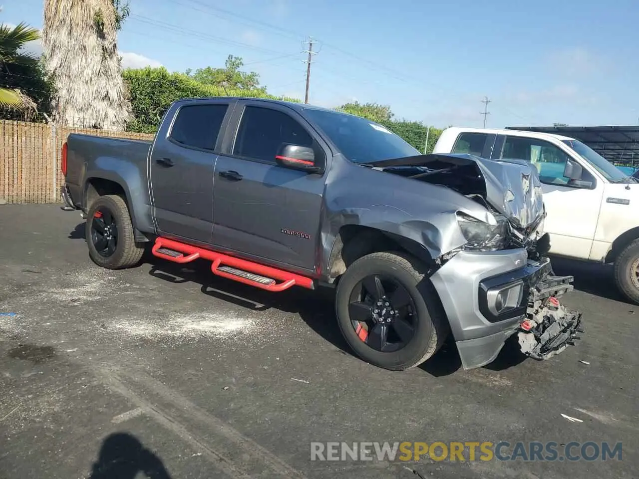 4 Photograph of a damaged car 1GCGSCEA3M1120239 CHEVROLET COLORADO 2021