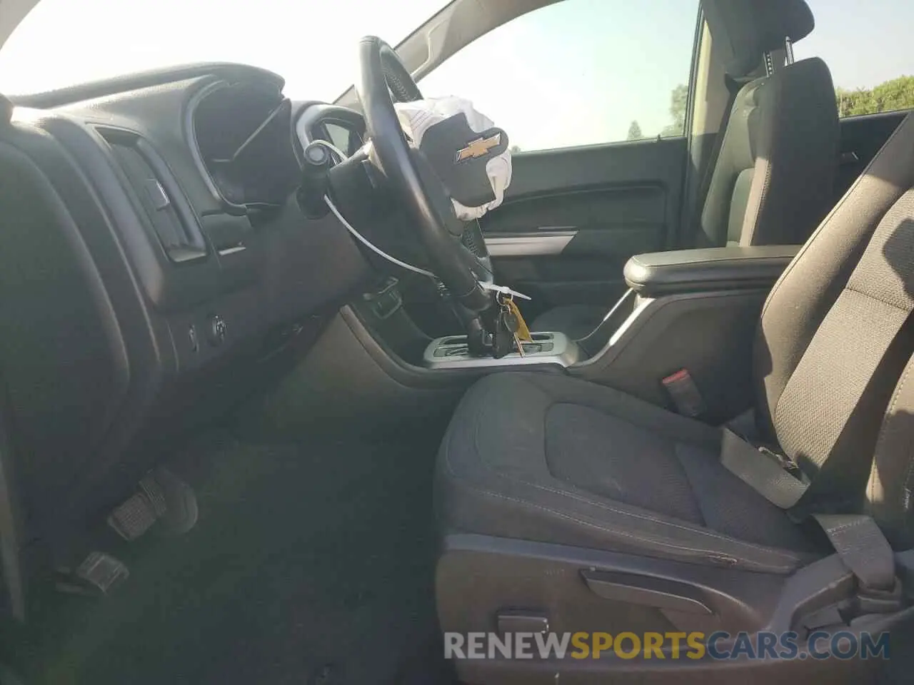 7 Photograph of a damaged car 1GCGSCEA3M1120239 CHEVROLET COLORADO 2021