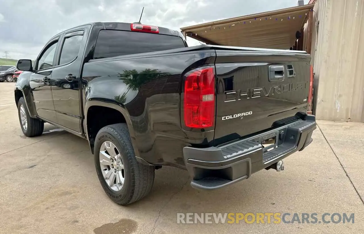 3 Photograph of a damaged car 1GCGSCEN1M1216759 CHEVROLET COLORADO 2021