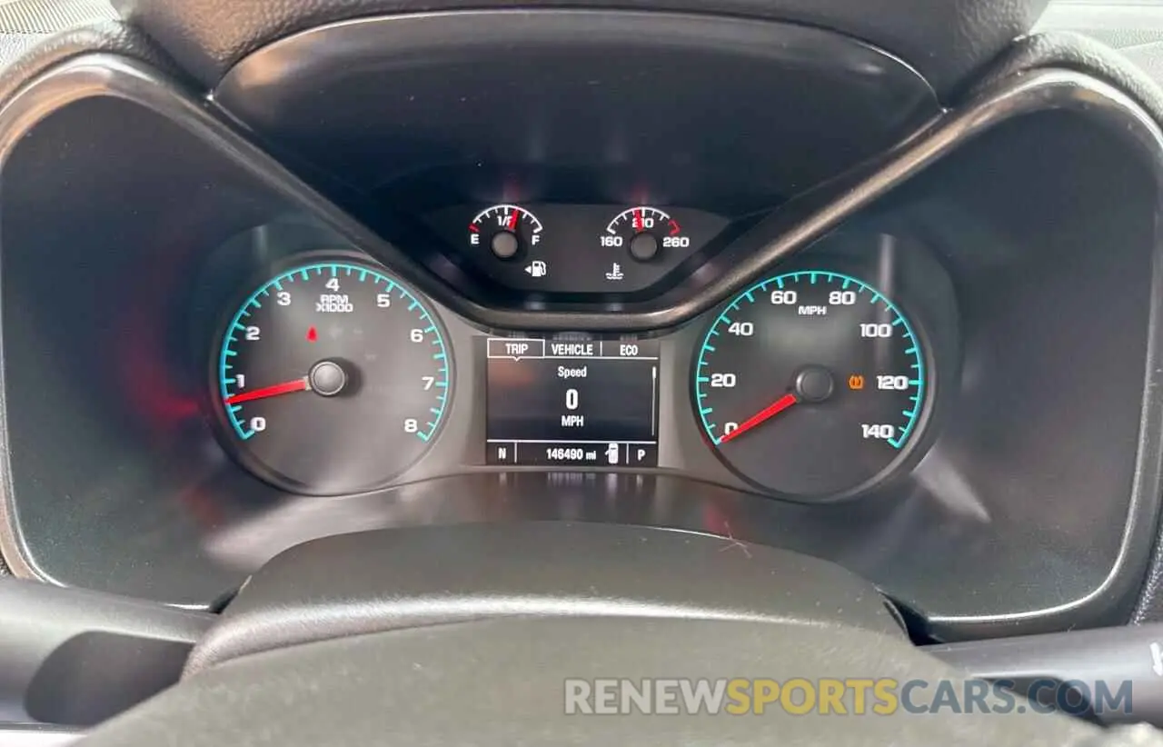 8 Photograph of a damaged car 1GCGSCEN1M1216759 CHEVROLET COLORADO 2021
