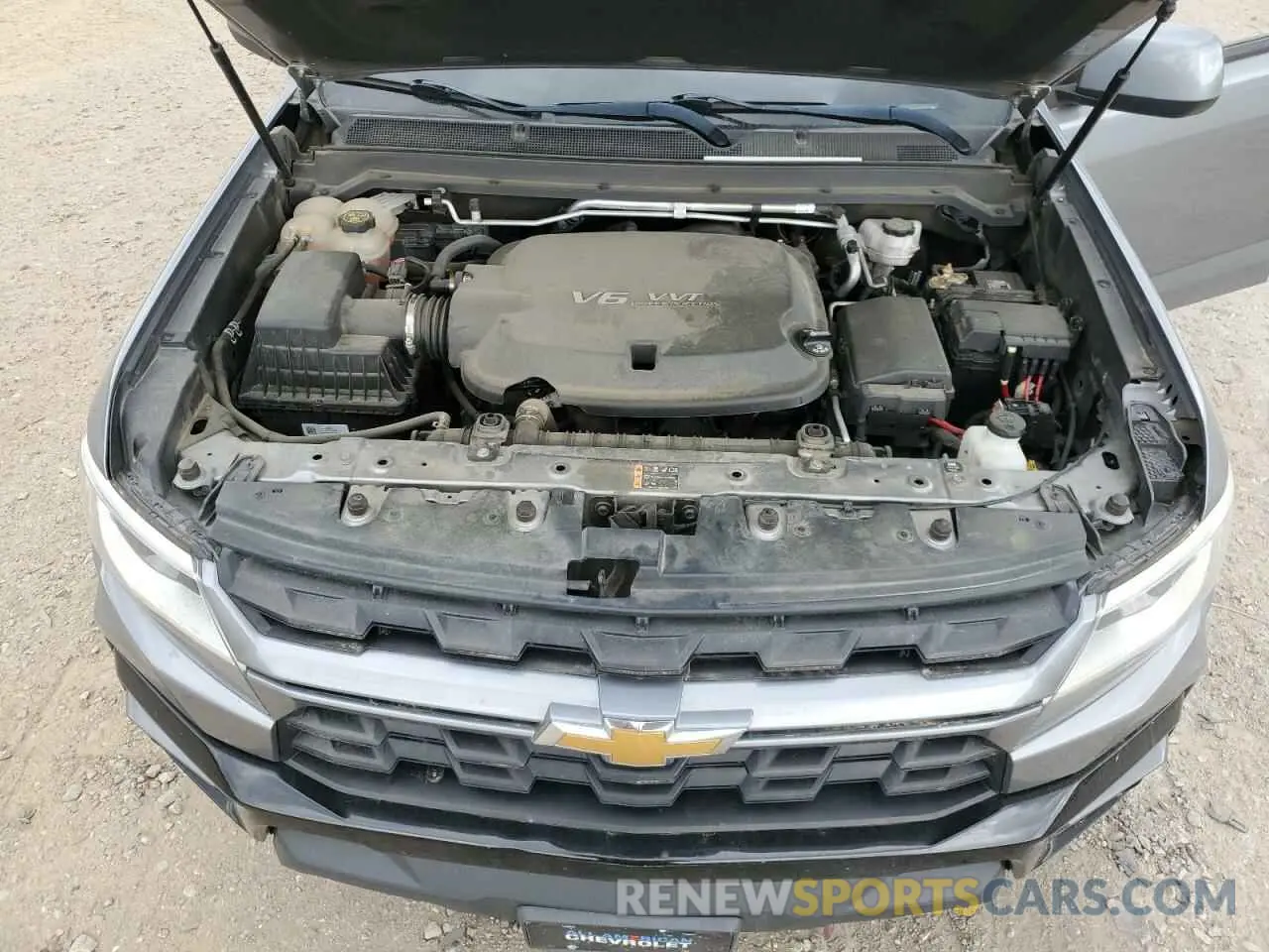 11 Photograph of a damaged car 1GCGSCEN1M1258929 CHEVROLET COLORADO 2021