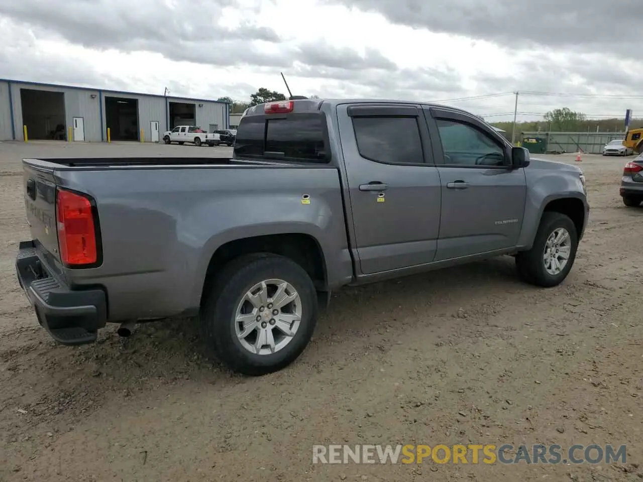 3 Photograph of a damaged car 1GCGSCEN1M1258929 CHEVROLET COLORADO 2021