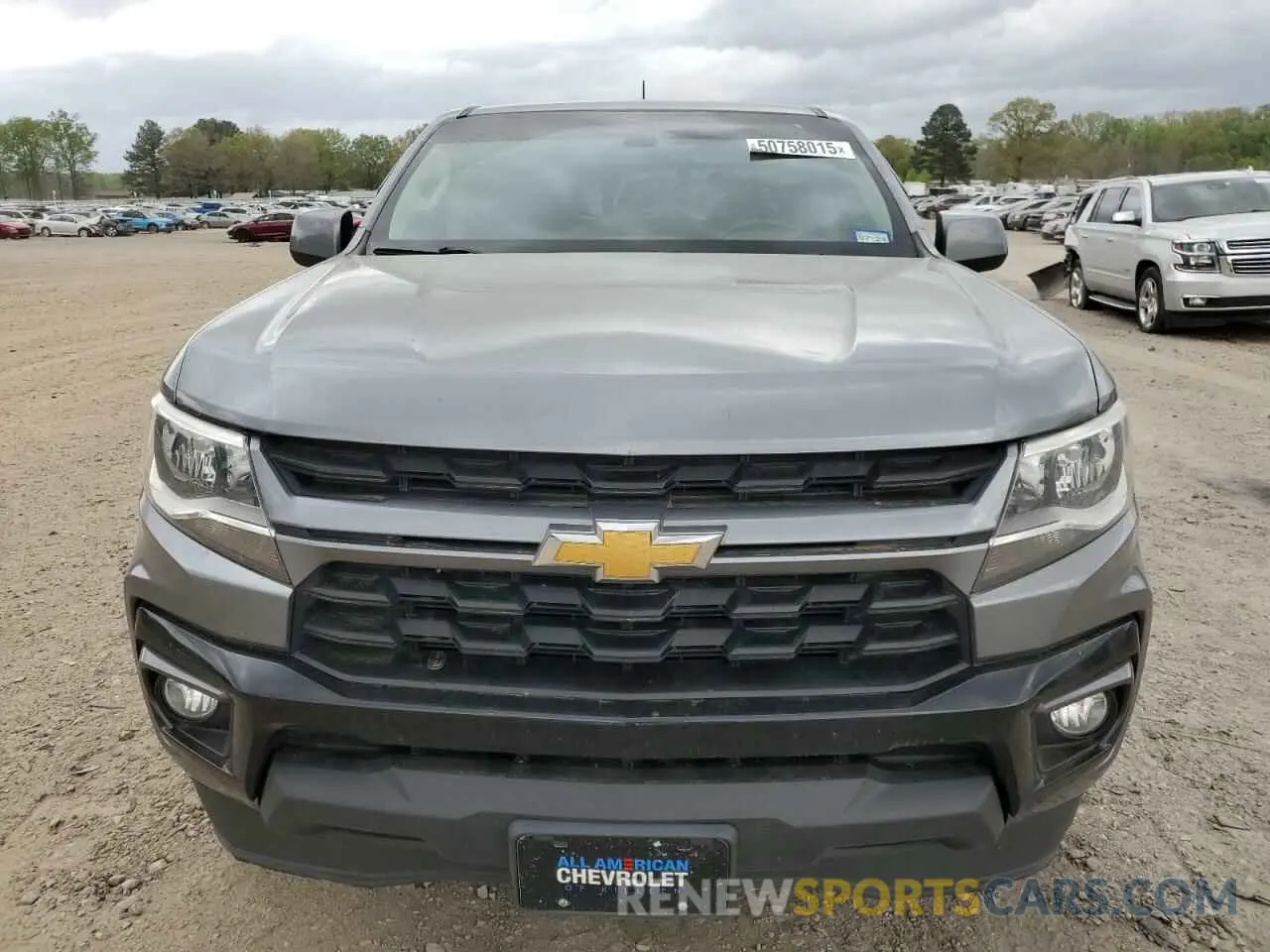 5 Photograph of a damaged car 1GCGSCEN1M1258929 CHEVROLET COLORADO 2021