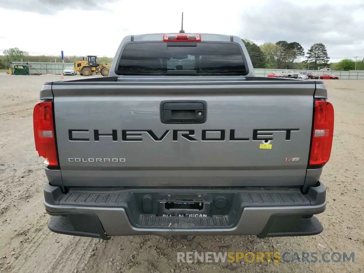 6 Photograph of a damaged car 1GCGSCEN1M1258929 CHEVROLET COLORADO 2021