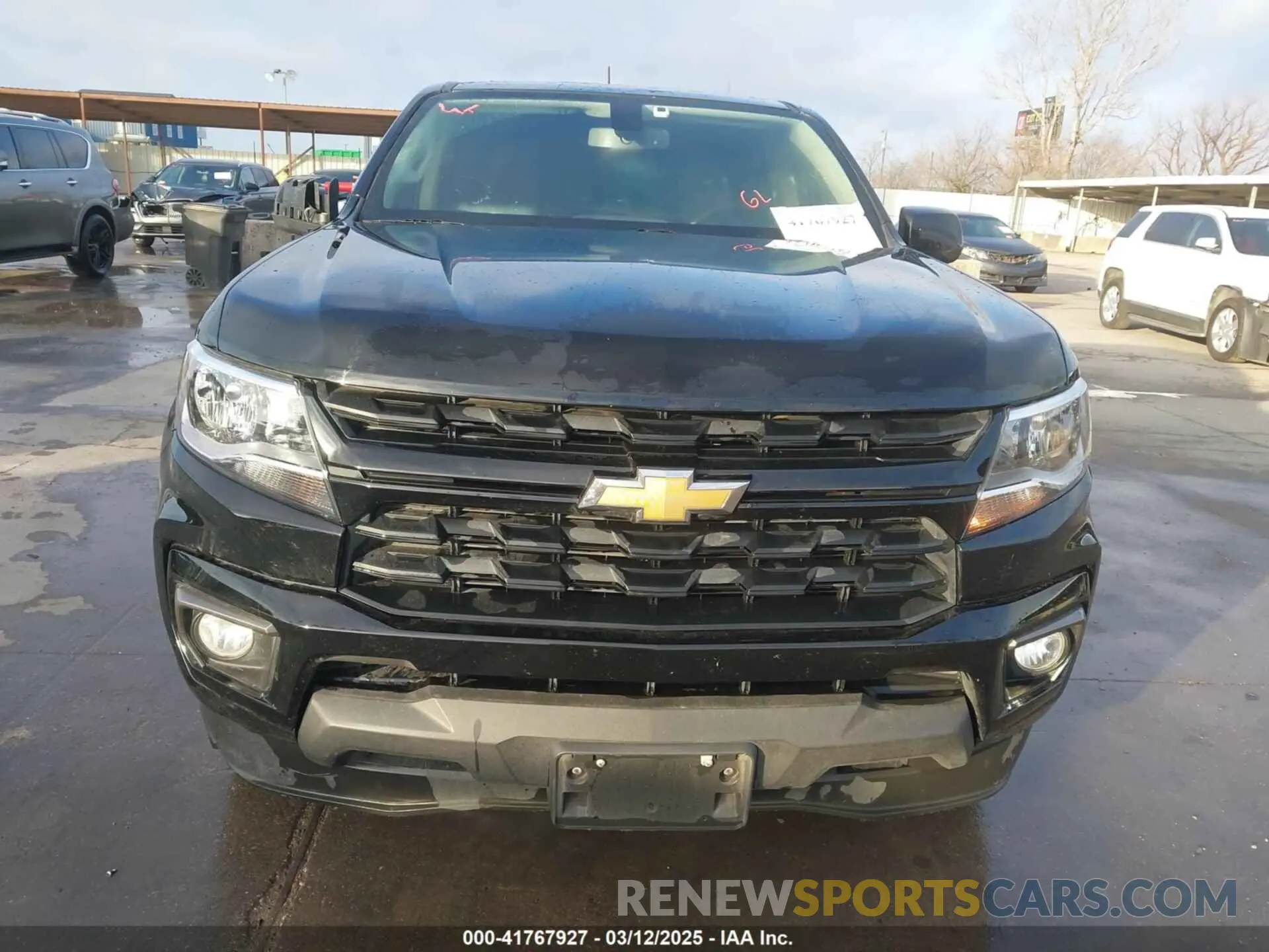 12 Фотография поврежденного автомобиля 1GCGSCEN4M1239033 CHEVROLET COLORADO 2021