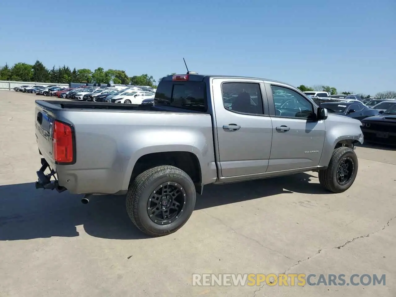 3 Фотография поврежденного автомобиля 1GCGSCEN4M1259928 CHEVROLET COLORADO 2021