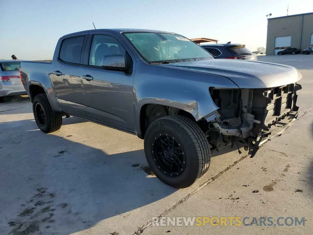 4 Фотография поврежденного автомобиля 1GCGSCEN4M1259928 CHEVROLET COLORADO 2021