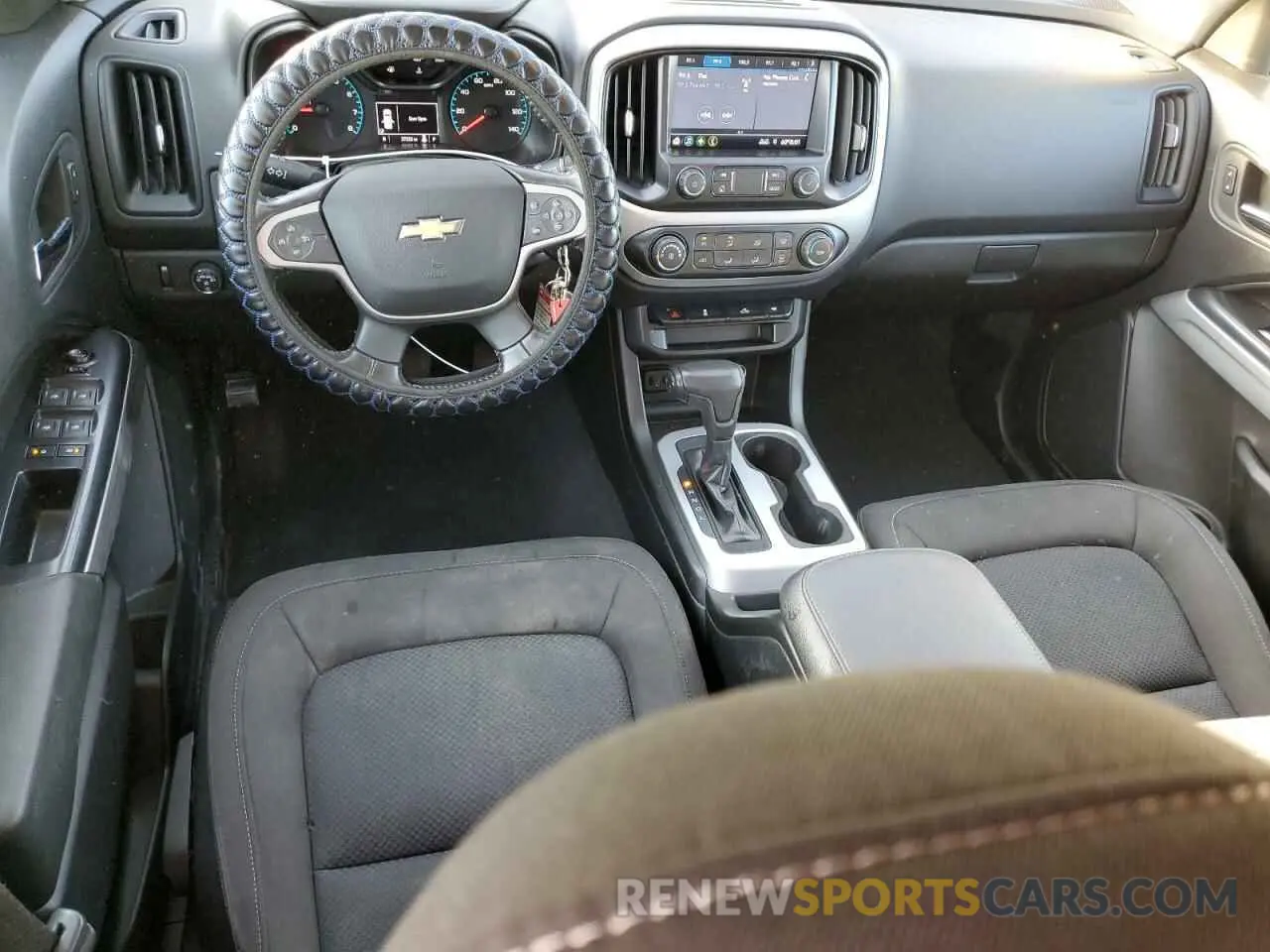 8 Фотография поврежденного автомобиля 1GCGSCEN4M1259928 CHEVROLET COLORADO 2021
