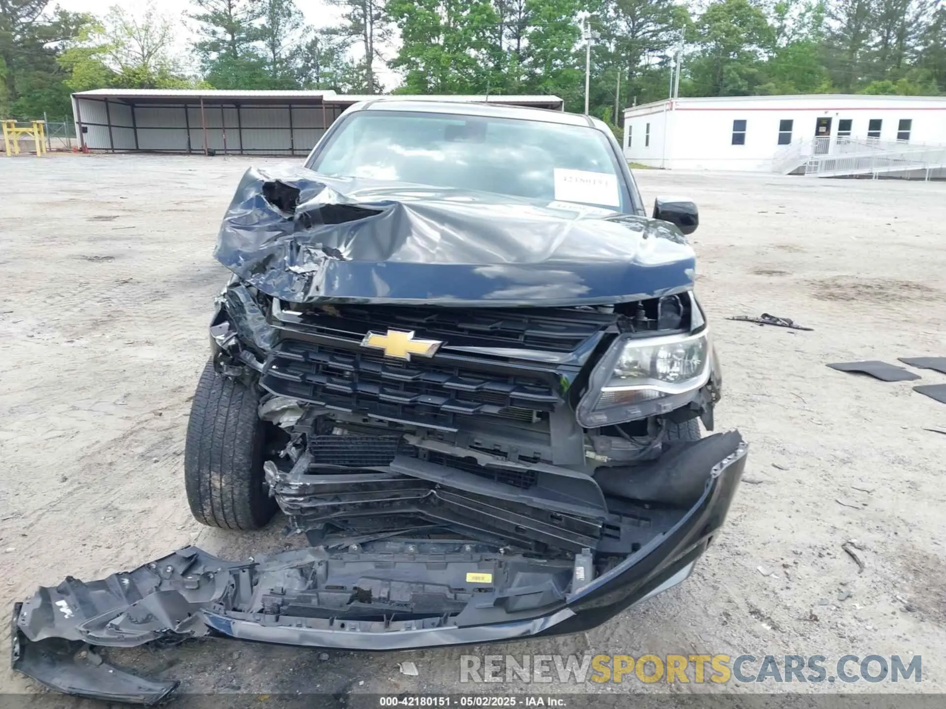 11 Photograph of a damaged car 1GCGSCEN5M1181045 CHEVROLET COLORADO 2021