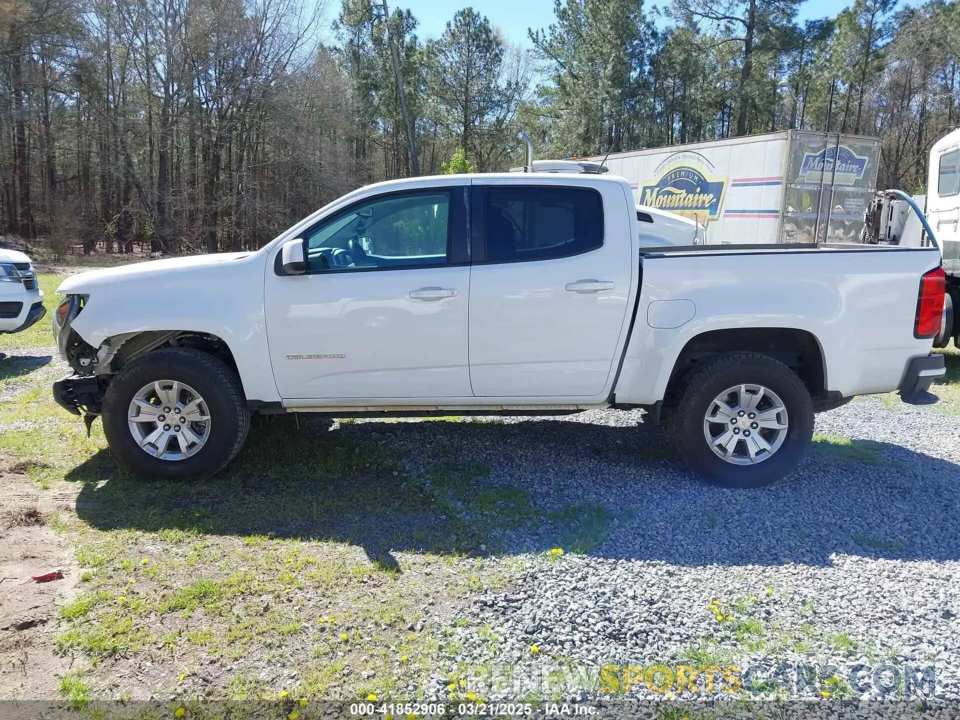 14 Photograph of a damaged car 1GCGSCEN6M1163816 CHEVROLET COLORADO 2021