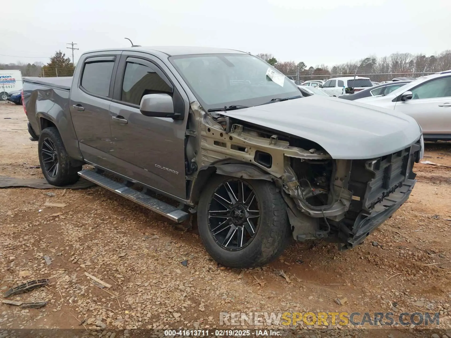 1 Photograph of a damaged car 1GCGSCEN8M1119980 CHEVROLET COLORADO 2021