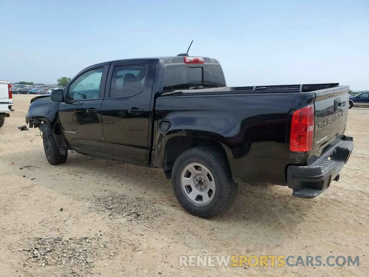 2 Photograph of a damaged car 1GCGSCEN9M1291306 CHEVROLET COLORADO 2021