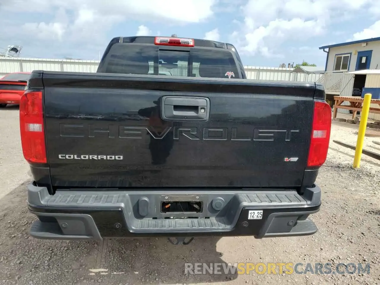 6 Photograph of a damaged car 1GCGSDEN2M1280928 CHEVROLET COLORADO 2021