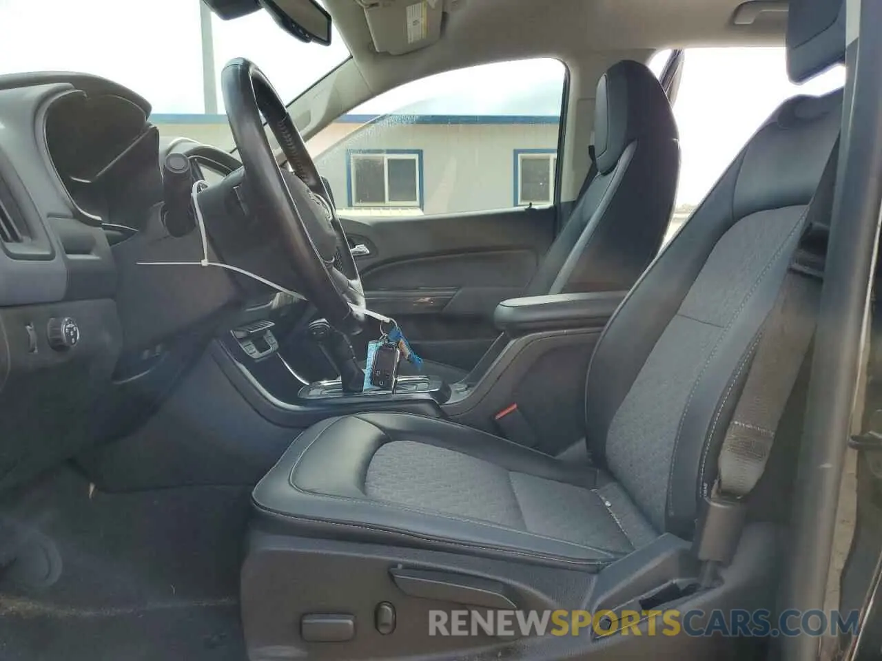7 Photograph of a damaged car 1GCGSDEN2M1280928 CHEVROLET COLORADO 2021