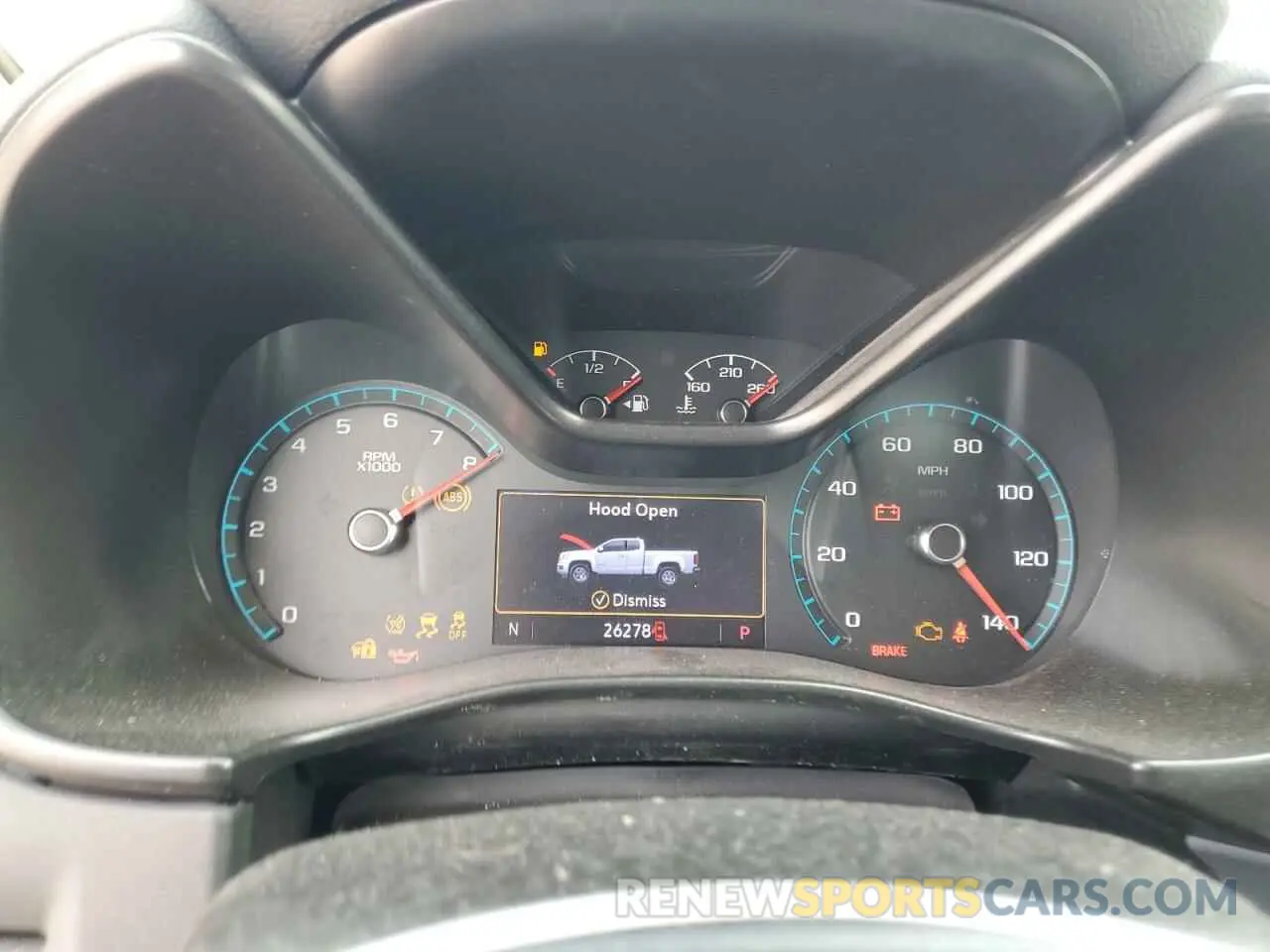 9 Photograph of a damaged car 1GCGSDEN2M1280928 CHEVROLET COLORADO 2021