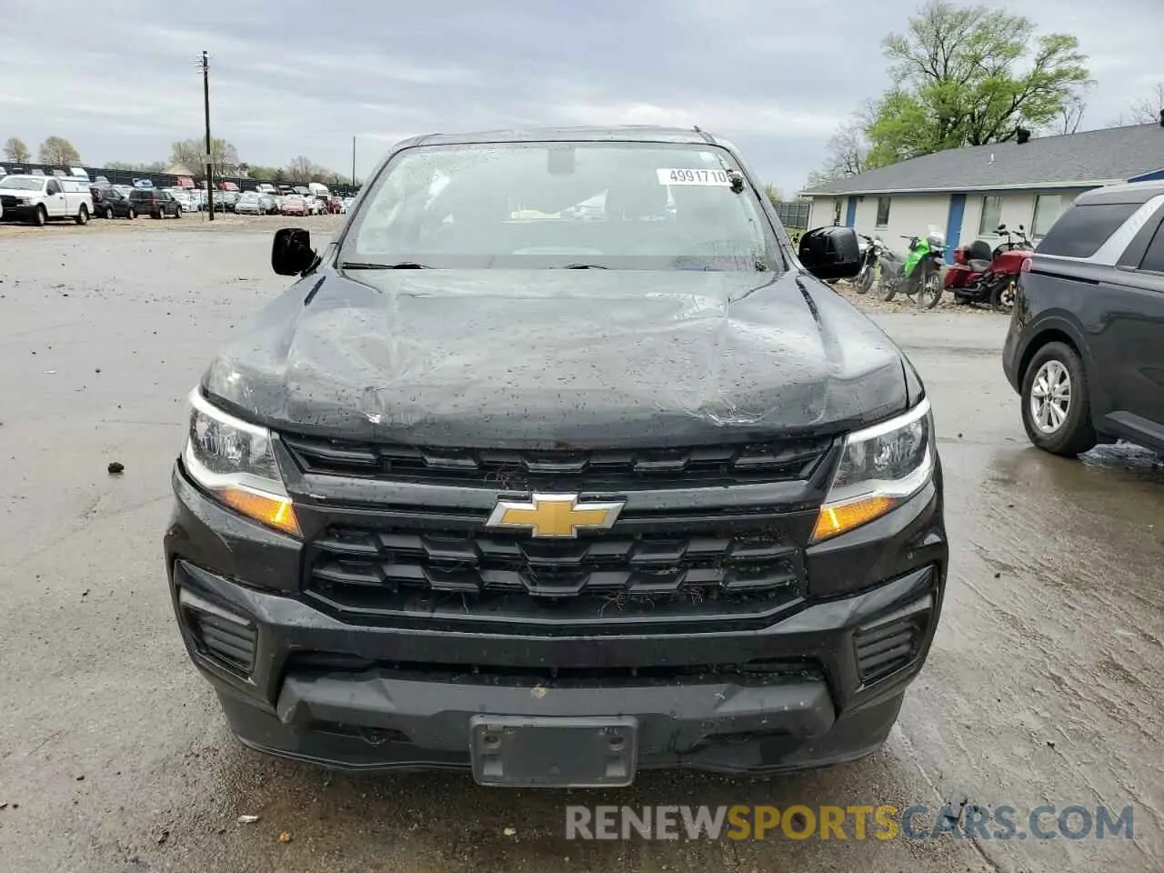 5 Photograph of a damaged car 1GCGTBEN0M1102002 CHEVROLET COLORADO 2021
