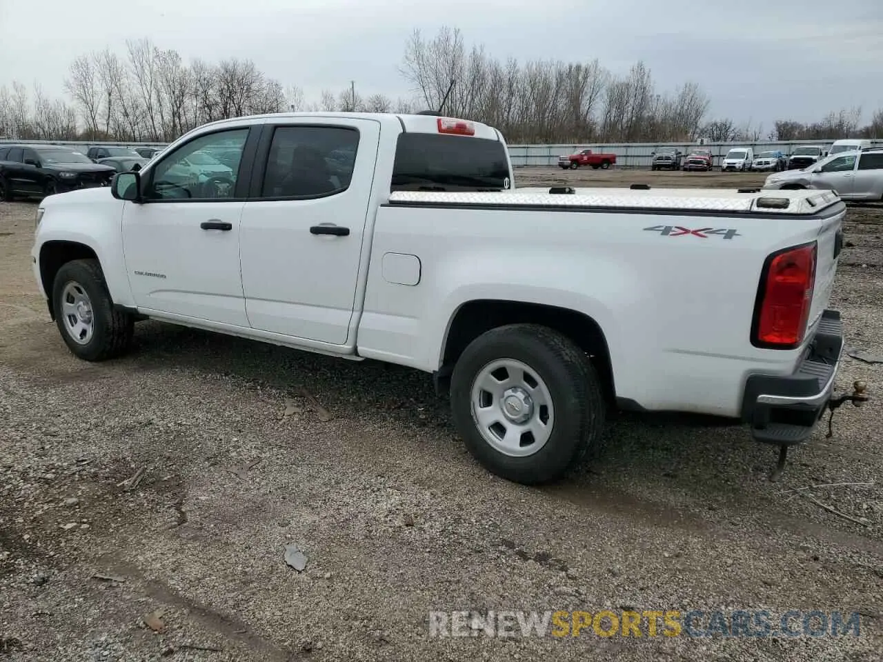 2 Фотография поврежденного автомобиля 1GCGTBEN1M1285314 CHEVROLET COLORADO 2021