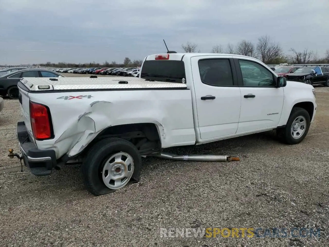 3 Фотография поврежденного автомобиля 1GCGTBEN1M1285314 CHEVROLET COLORADO 2021