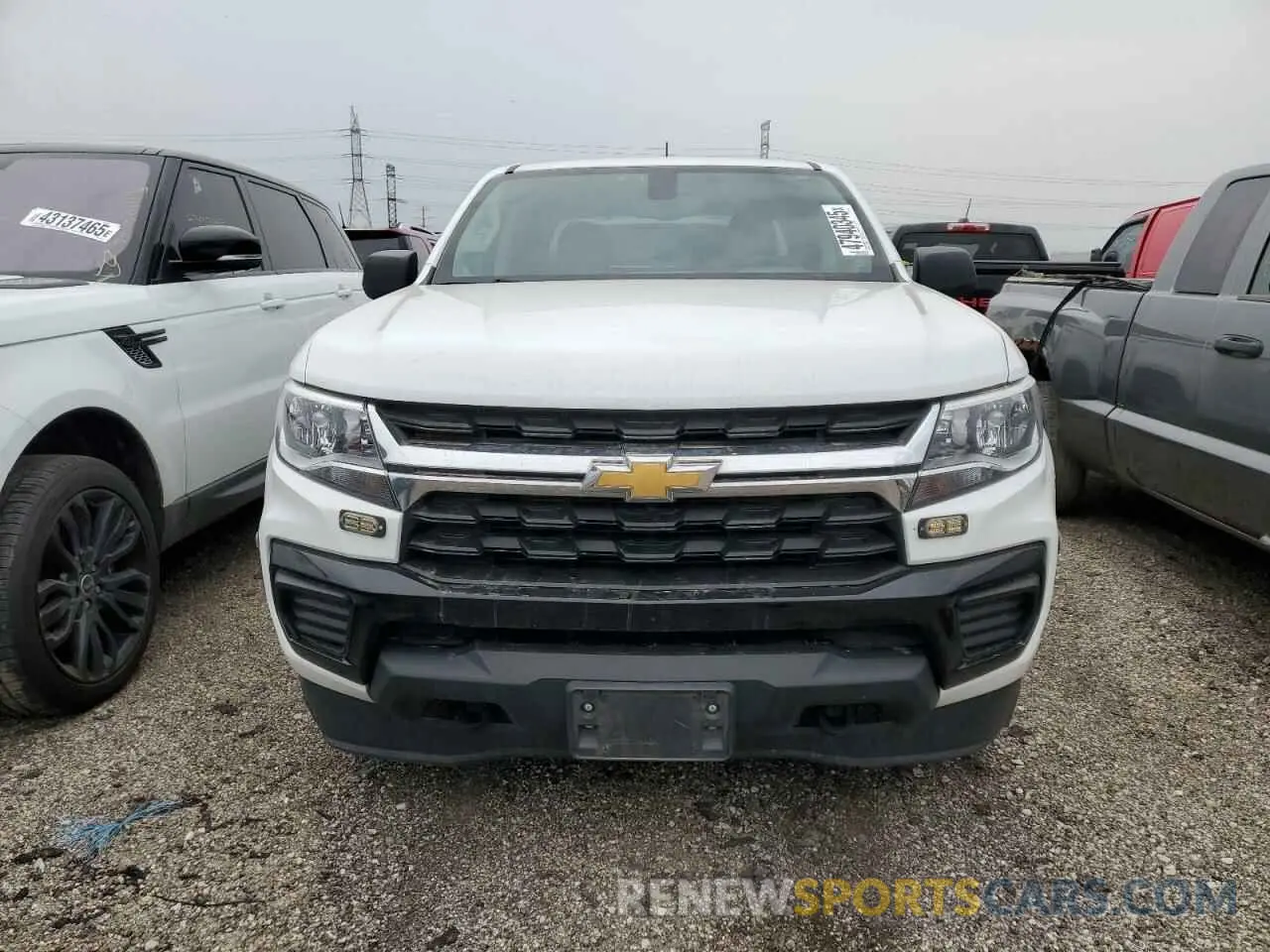 5 Фотография поврежденного автомобиля 1GCGTBEN1M1285314 CHEVROLET COLORADO 2021