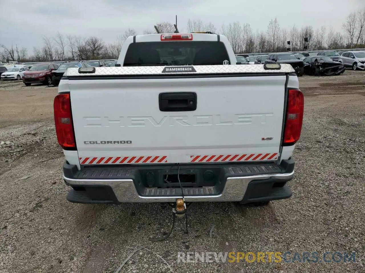 6 Фотография поврежденного автомобиля 1GCGTBEN1M1285314 CHEVROLET COLORADO 2021