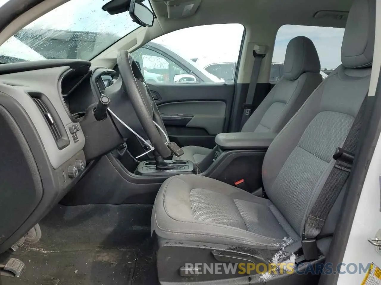 7 Фотография поврежденного автомобиля 1GCGTBEN1M1285314 CHEVROLET COLORADO 2021