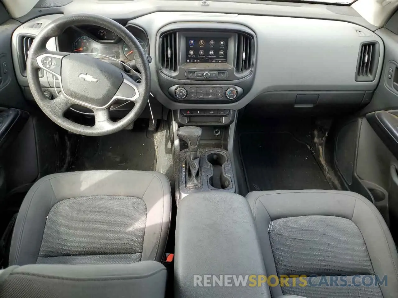 8 Фотография поврежденного автомобиля 1GCGTBEN1M1285314 CHEVROLET COLORADO 2021