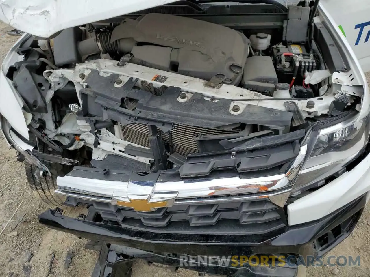 11 Photograph of a damaged car 1GCGTBEN5M1234902 CHEVROLET COLORADO 2021
