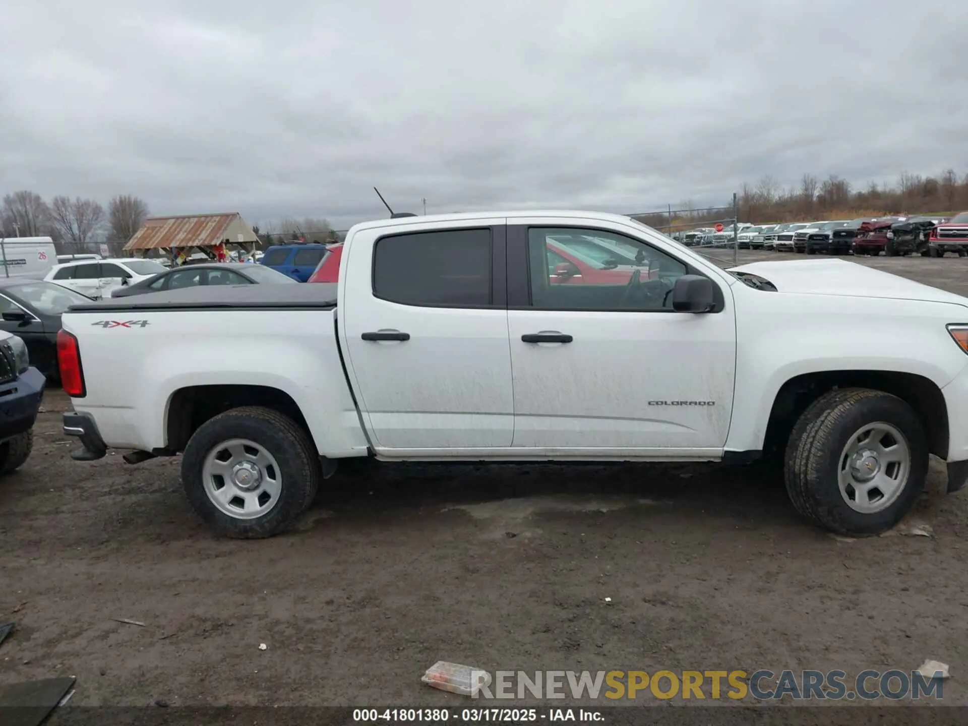 13 Photograph of a damaged car 1GCGTBEN6M1119967 CHEVROLET COLORADO 2021