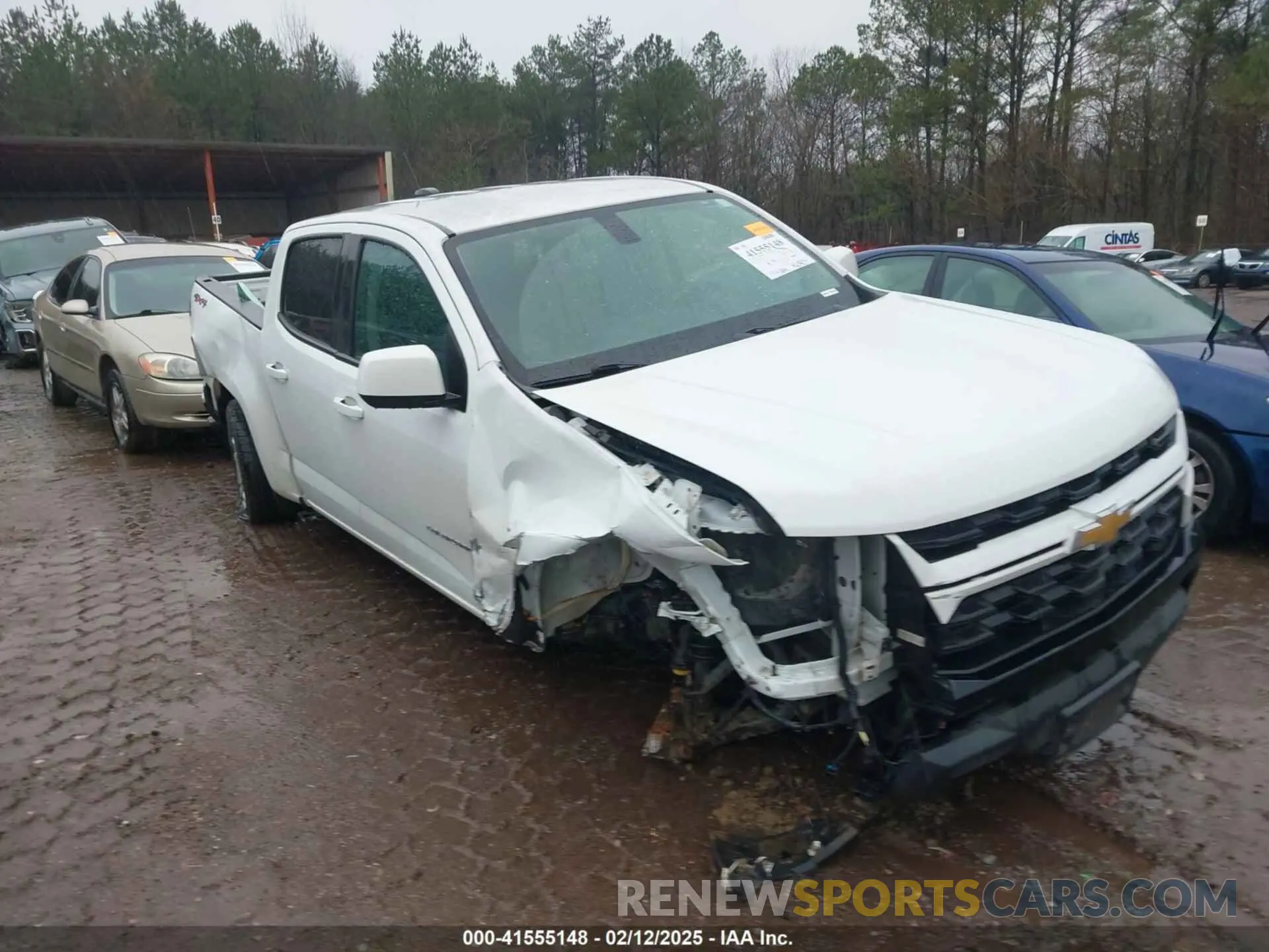 1 Фотография поврежденного автомобиля 1GCGTCEN1M1244106 CHEVROLET COLORADO 2021