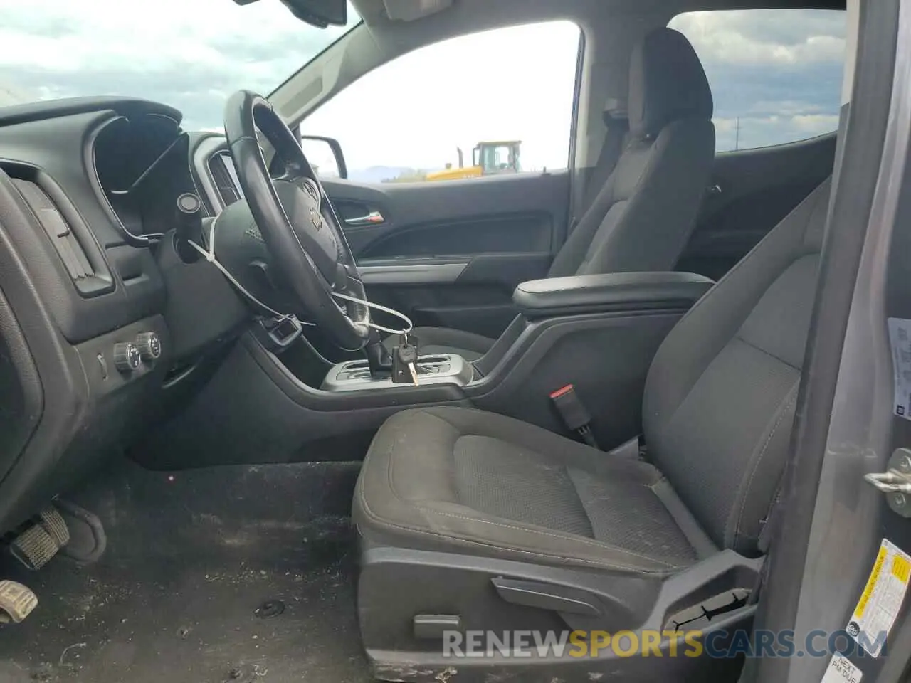 7 Photograph of a damaged car 1GCGTCEN2M1209428 CHEVROLET COLORADO 2021